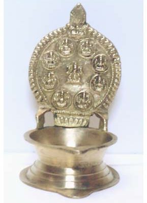 Small Ashtalakshmi Diya Small Ashtalakshmi Diya